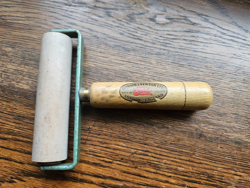 Vintage ink roller - roller,