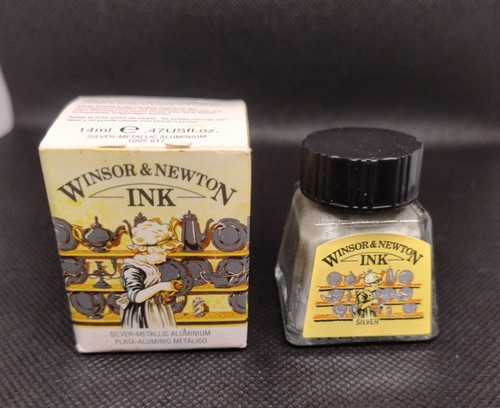 Windsor newton ink silver - windsor, &