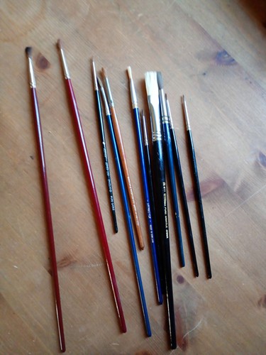 Sable other paint brush - paint,