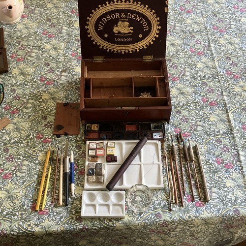 Antique mahogany boxed windsor - antique,